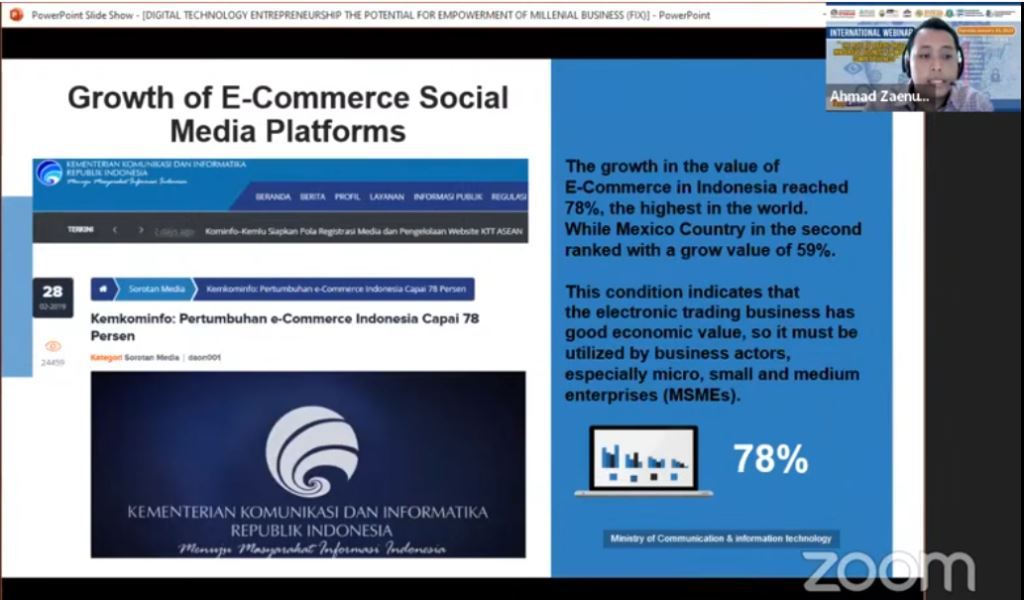 International Webinar 2023 - The Role of Digital Based Innovative to Improve Competitiveness – Part 11