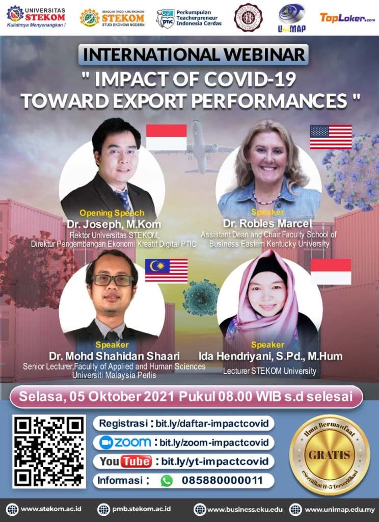 STEKOM University International Webinar: “The Impact of COVID-19 on Export Performance”