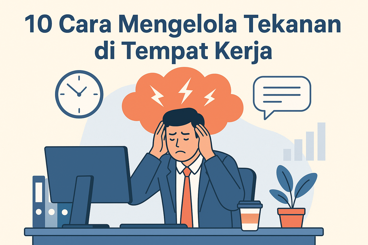 10 Cara Mengelola Tekanan di Tempat Kerja