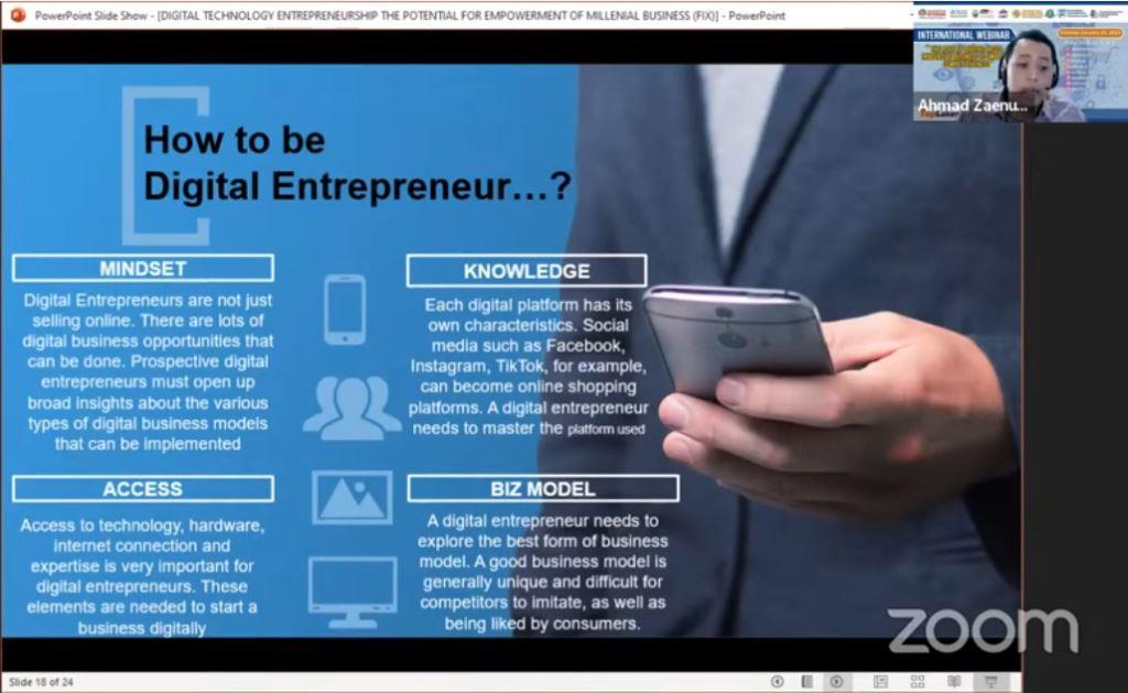 International Webinar 2023 - The Role of Digital Based Innovative to Improve Competitiveness – Part 12