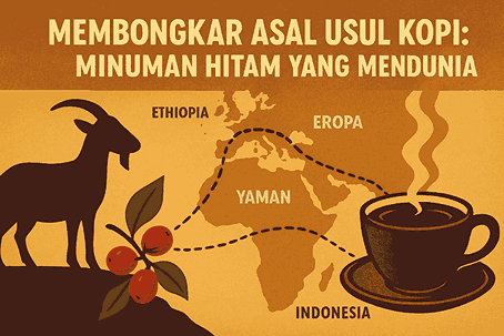 Membongkar Asal Usul Kopi: Minuman Hitam yang Mendunia