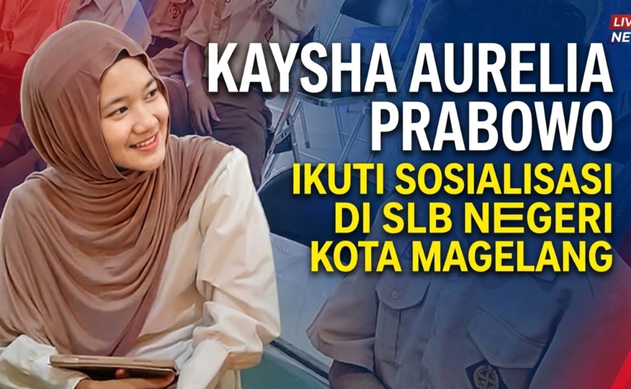 Siswa dari SMAN 1 Salaman, Kaysha Aurelia Prabowo Ikuti Sosialisasi Strategi Kebekerjaan untuk Siswa Berkebutuhan Khusus di SLB Negeri Kota Magelang bersama Universitas STEKOM