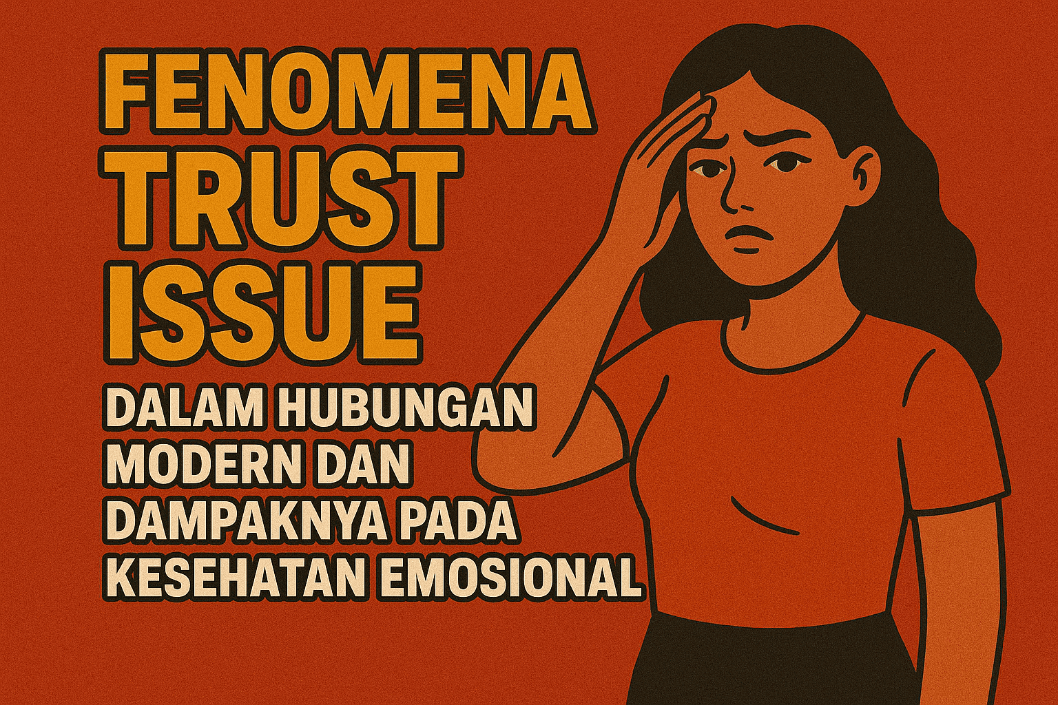 Fenomena Trust Issue dalam Hubungan Modern dan Dampaknya pada Kesehatan Emosional