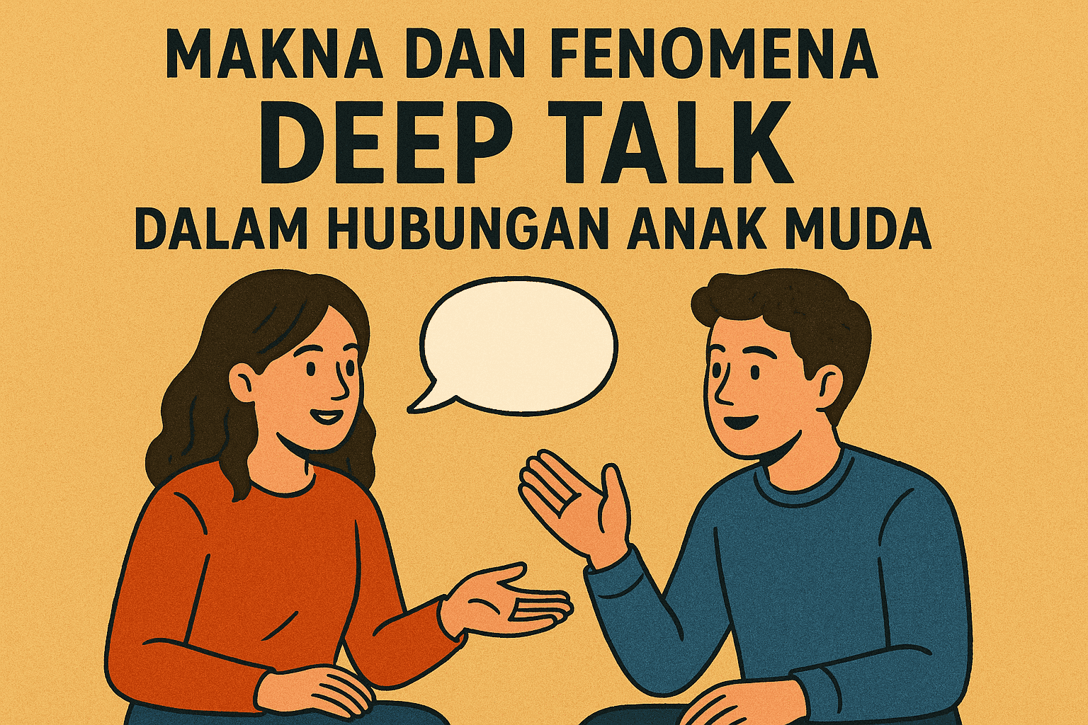 Makna dan Fenomena Deep Talk dalam Hubungan Anak Muda
