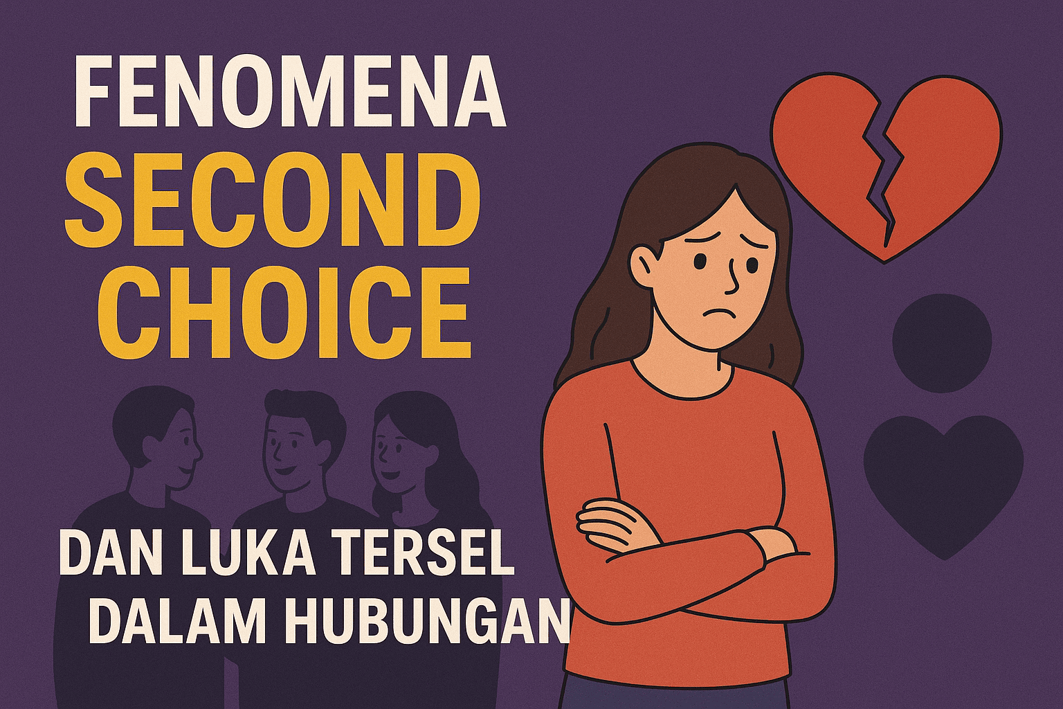 Fenomena Second Choice dan Luka Terselubung dalam Hubungan