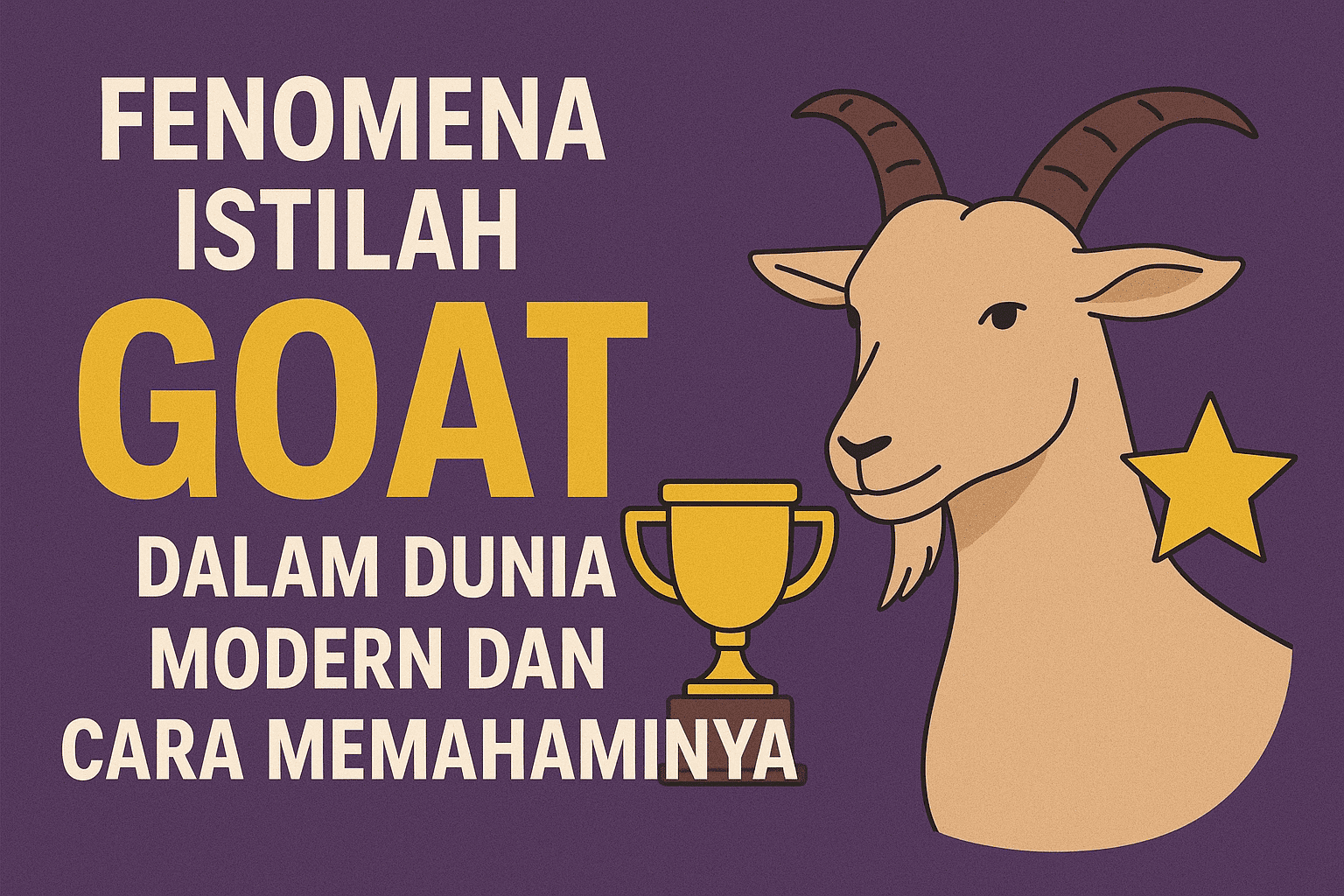 Fenomena Istilah GOAT dalam Dunia Modern dan Cara Memahaminya