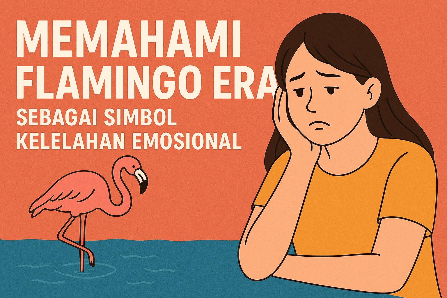 Memahami Flamingo Era sebagai Simbol Kelelahan Emosional