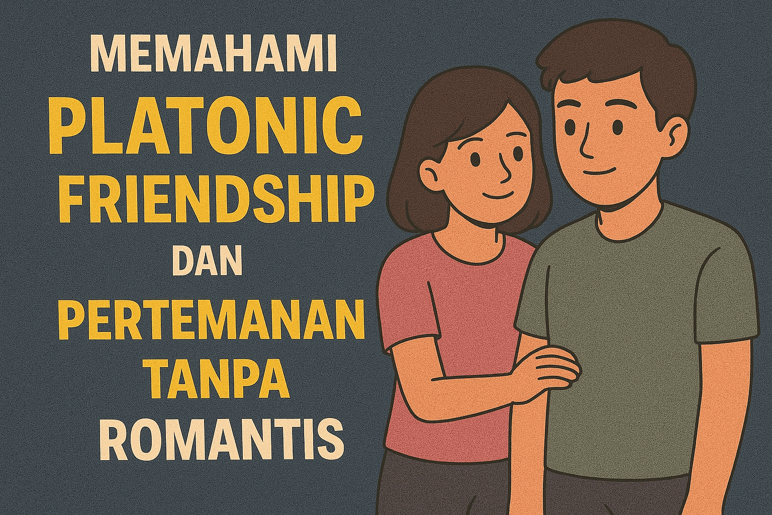 Memahami Platonic Friendship dan Batasan Sehat dalam Pertemanan Tanpa Romantis