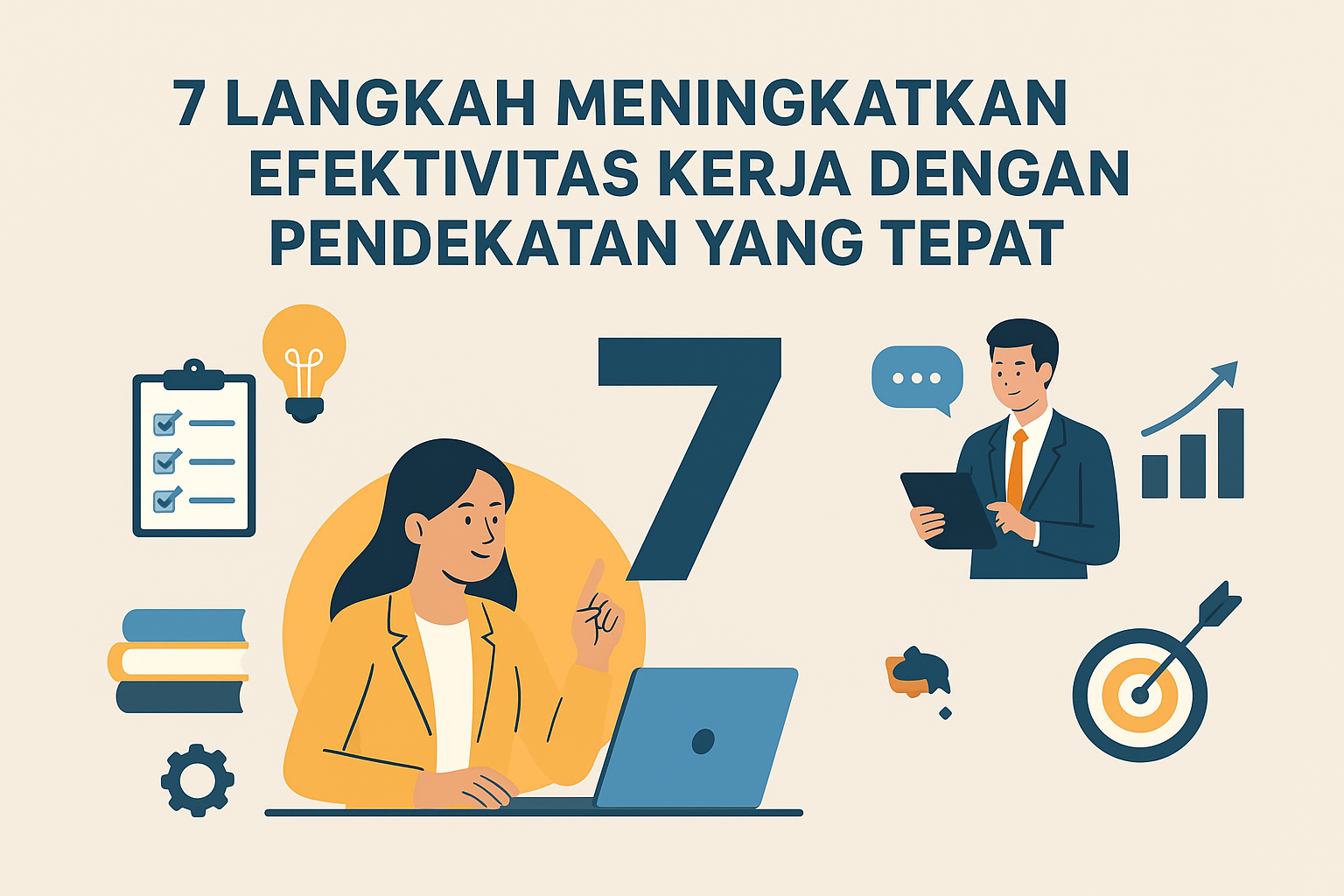 7 Langkah Meningkatkan Efektivitas Kerja dengan Pendekatan yang Tepat