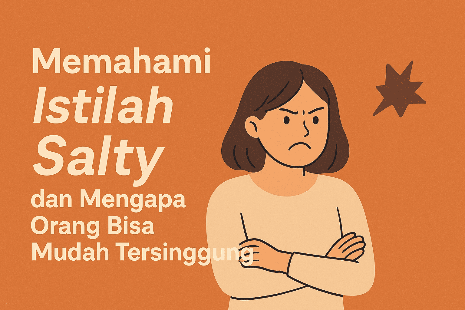 Memahami Istilah Salty dan Mengapa Orang Bisa Mudah Tersinggung