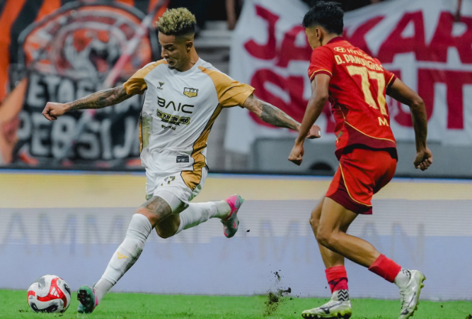 Persija Jakarta Ditahan Imbang Dewa United 1-1 di JIS