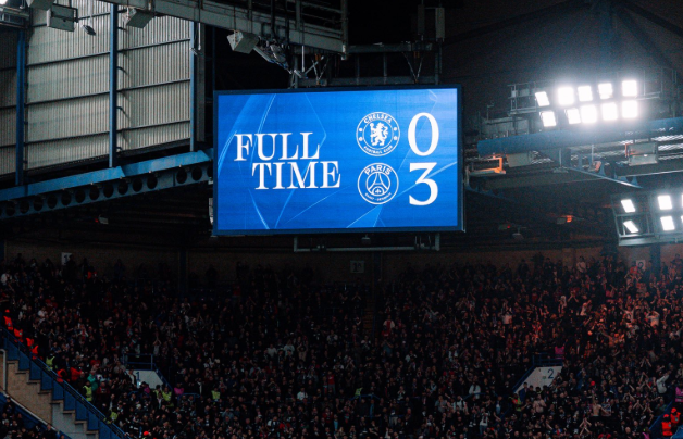Chelsea Dipermalukan PSG dengan Skor Telak 0-3 di Stamford Bridge