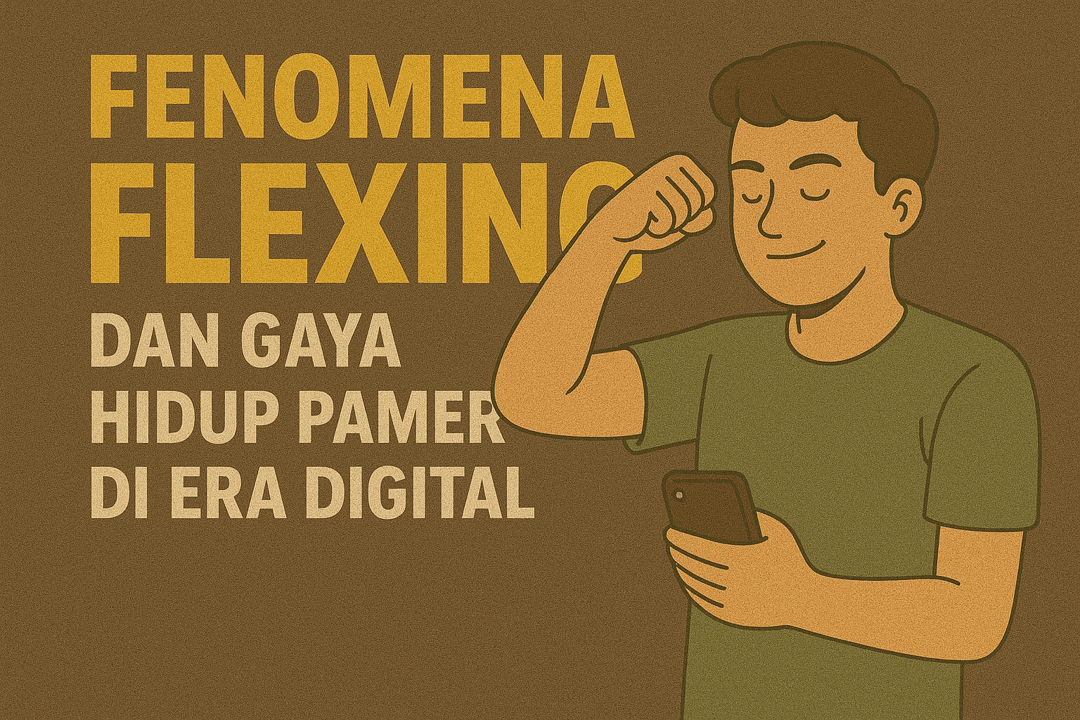 Fenomena Flexing dan Gaya Hidup Pamer di Era Digital