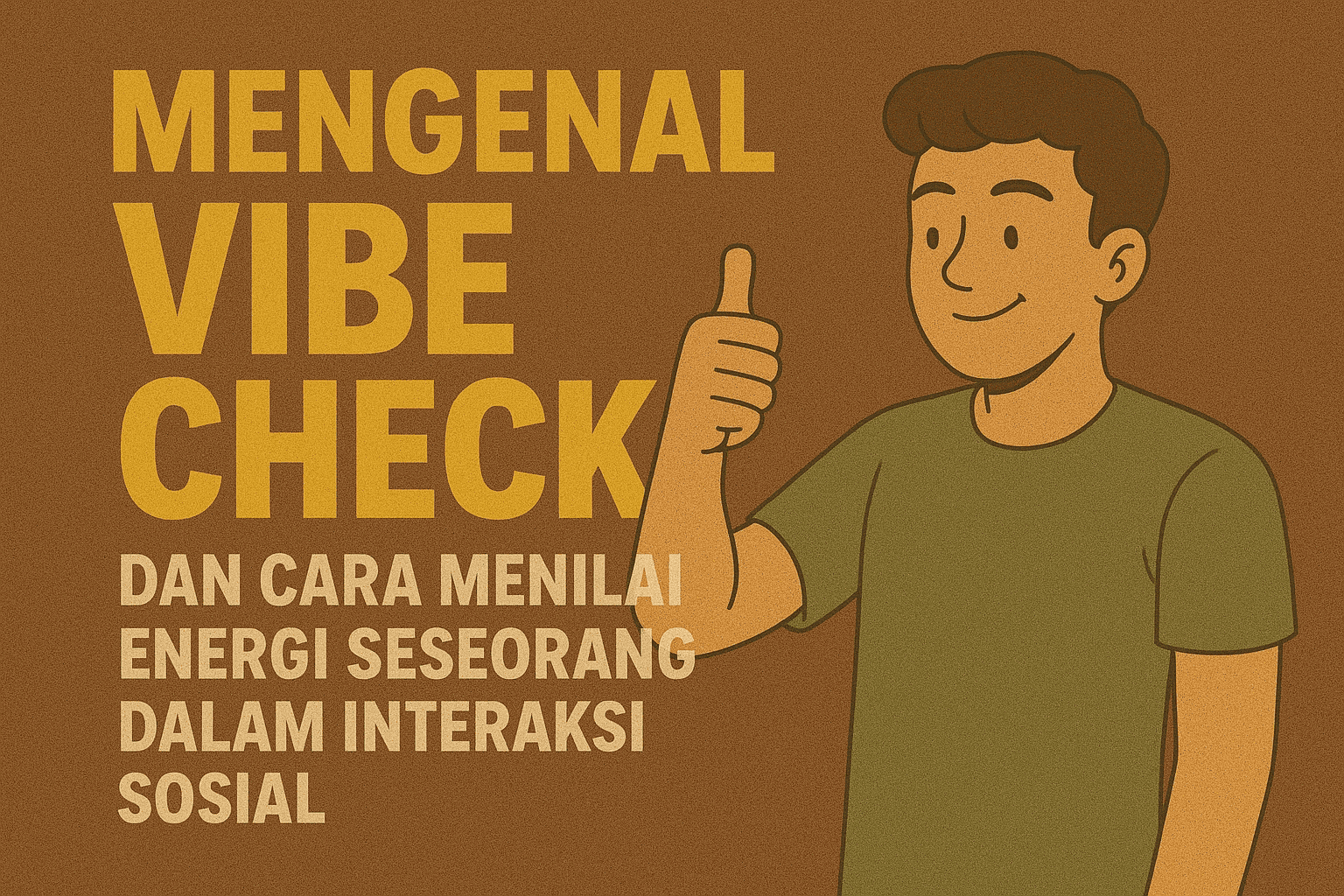 Mengenal Vibe Check dan Cara Menilai Energi Seseorang dalam Interaksi Sosial