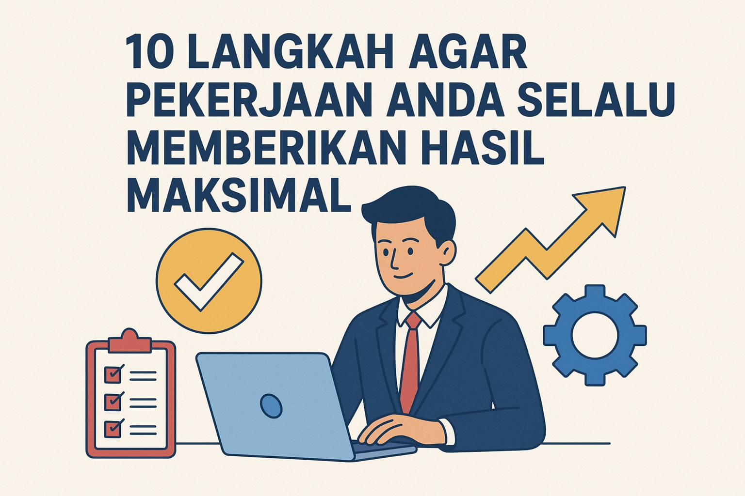 10 Langkah Agar Pekerjaan Anda Selalu Memberikan Hasil Maksimal