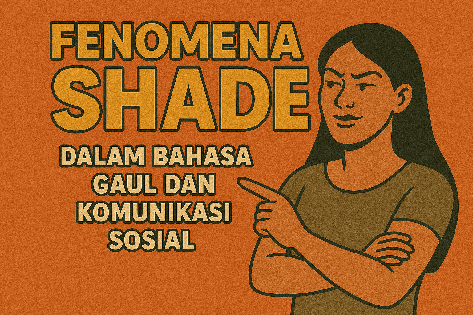Fenomena Shade dalam Bahasa Gaul dan Komunikasi Sosial