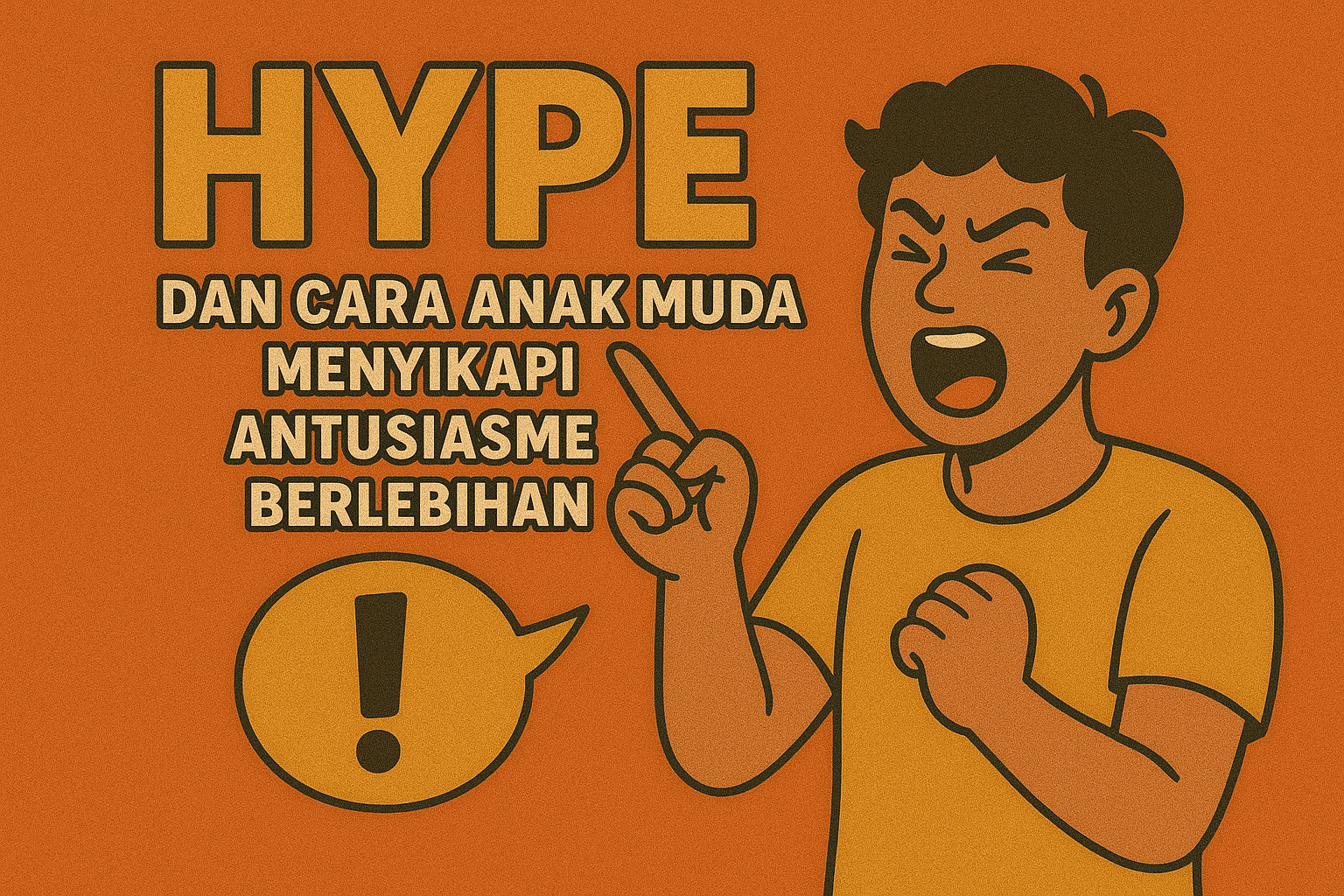 Hype dan Cara Anak Muda Menyikapi Antusiasme Berlebihan