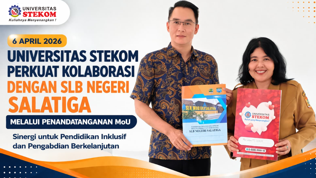 Universitas Stekom Perkuat Kolaborasi dengan SLB Negeri Salatiga melalui Penandatanganan MoU