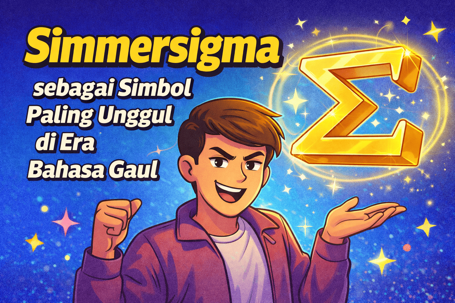 Simmersigma sebagai Simbol Paling Unggul di Era Bahasa Gaul