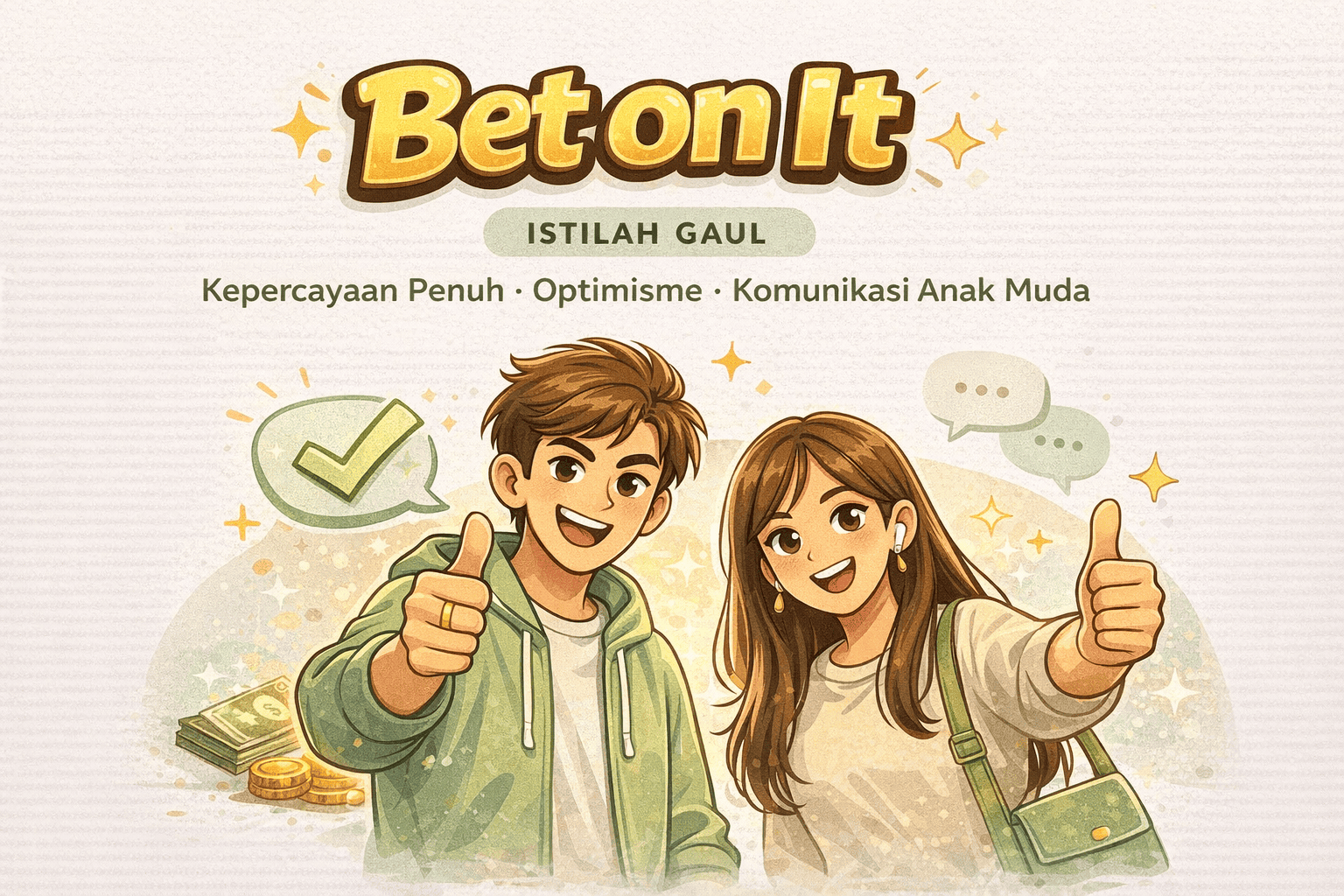 Bet on It sebagai Ungkapan Kepercayaan Penuh dalam Bahasa Gaul