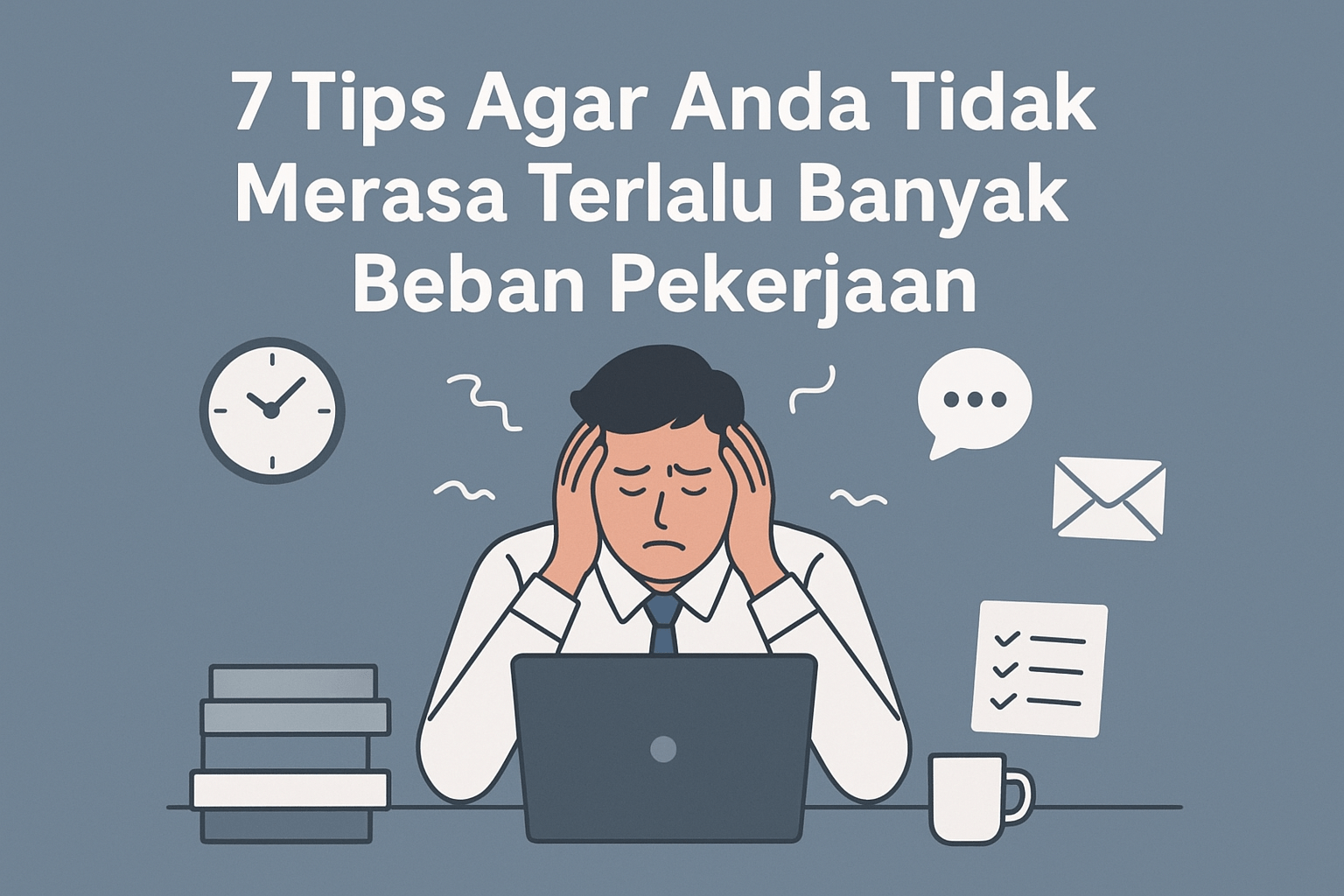 7 Tips Agar Anda Tidak Merasa Terlalu Banyak Beban Pekerjaan