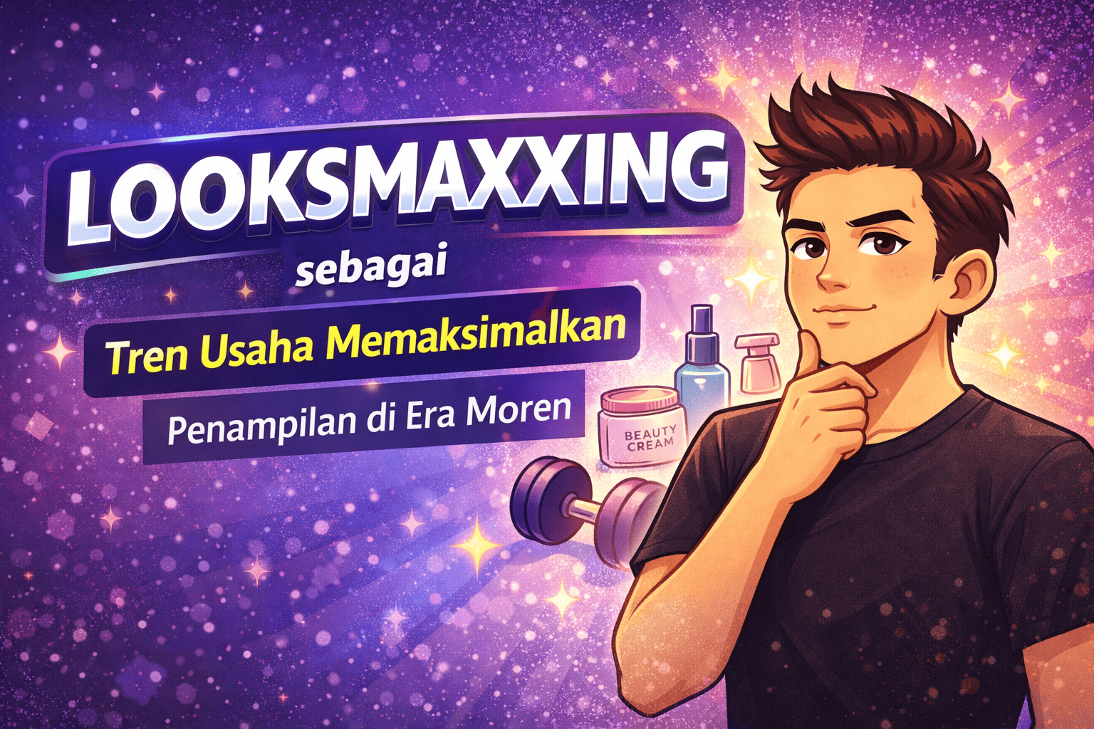 Looksmaxxing sebagai Tren Usaha Memaksimalkan Penampilan di Era Modern