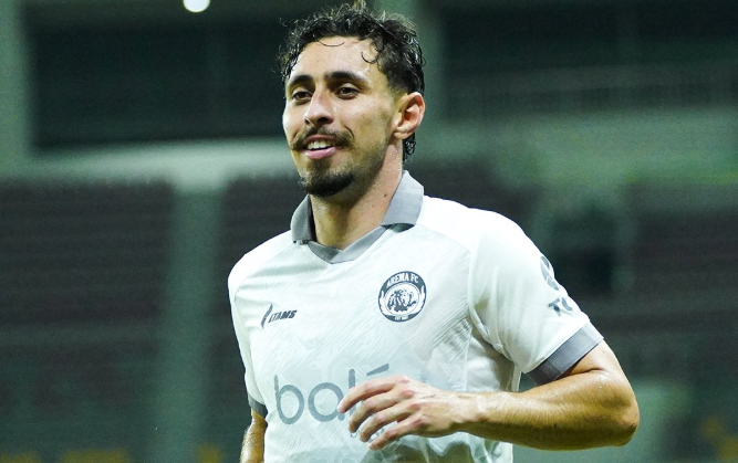 Arema FC Bungkam Persita 1-0, Gol Gustavo Franca Jadi Penentu Kemenangan
