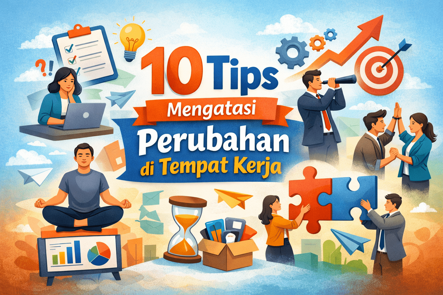 10 Tips Mengatasi Perubahan di Tempat Kerja