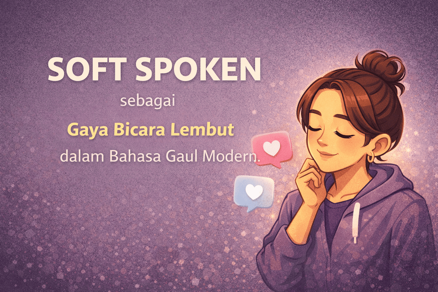 Soft Spoken sebagai Gaya Bicara Lembut dalam Bahasa Gaul Modern