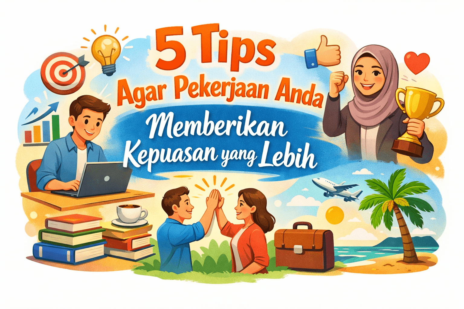 5 Tips Agar Pekerjaan Anda Memberikan Kepuasan yang Lebih