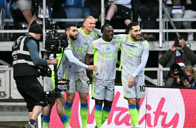 Man City Tundukkan Burnley 1-0, Haaland Jadi Penentu dan Antar ke Puncak Klasemen