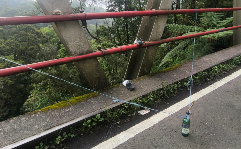 Tragedi Bunuh Diri di Jembatan Cangar Kembali Terjadi, Korban Sempat Disapa Pengendara