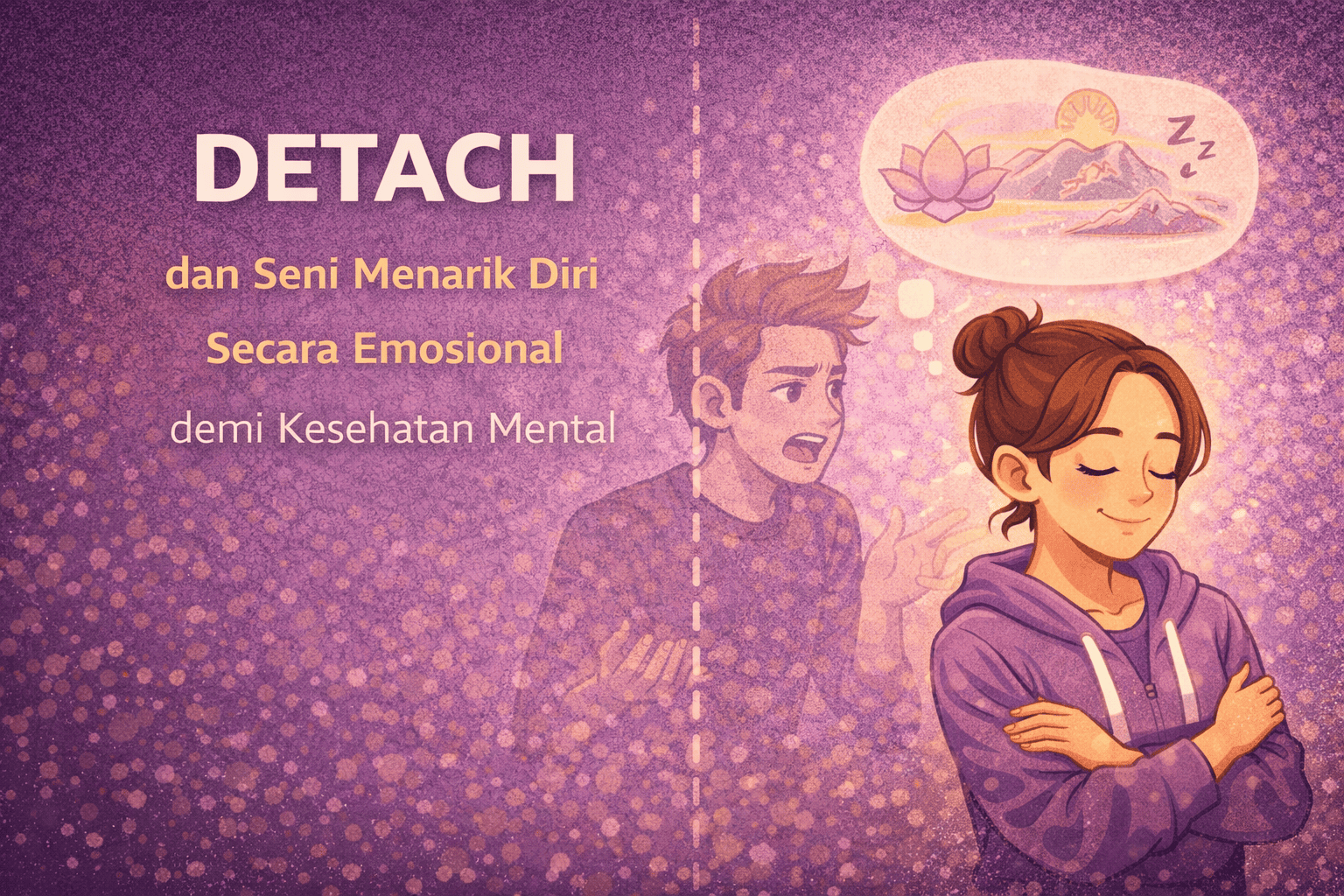 Detach dan Seni Menarik Diri Secara Emosional demi Kesehatan Mental