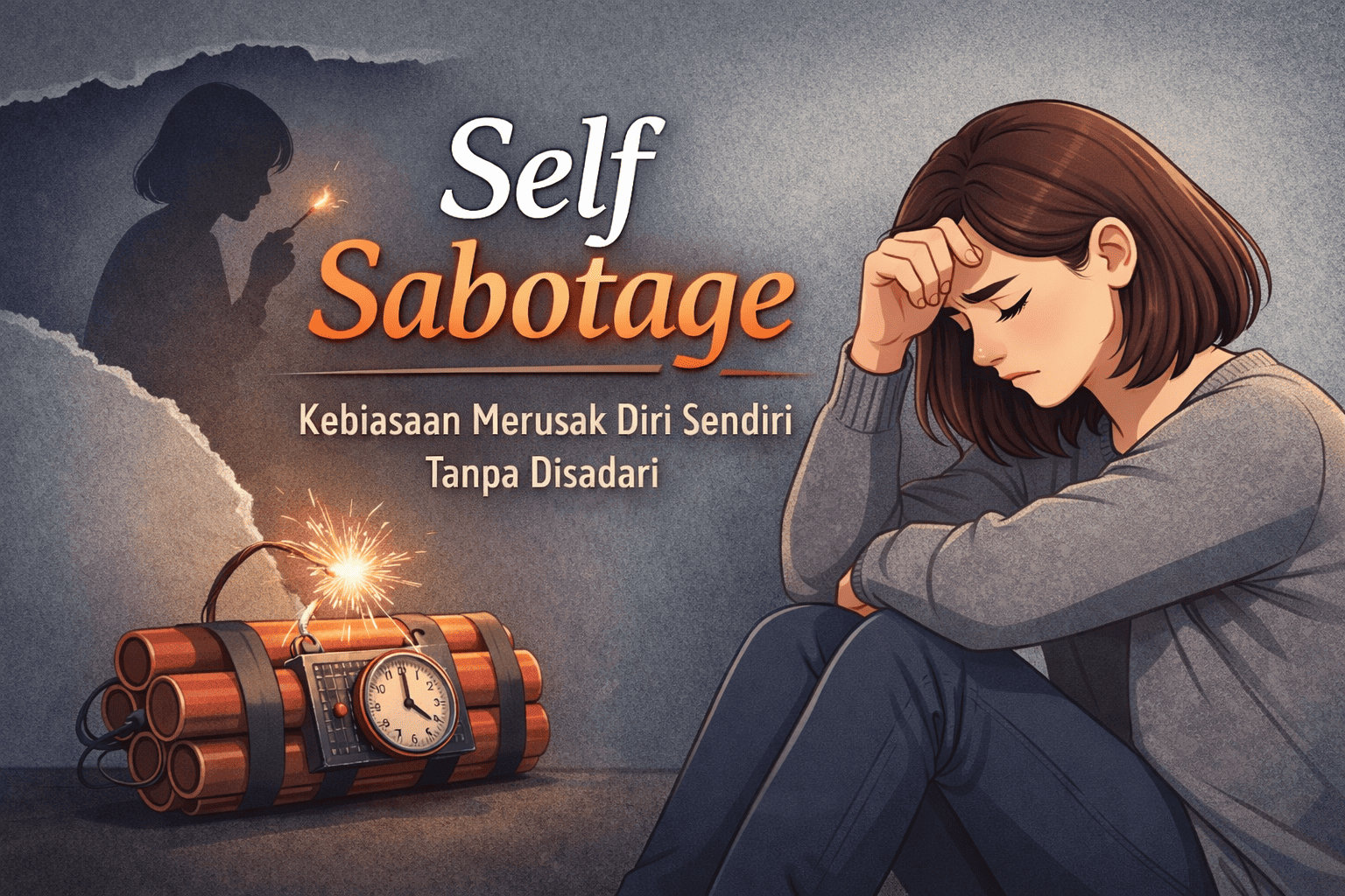 Self Sabotage dan Kebiasaan Merusak Diri Sendiri Tanpa Disadari