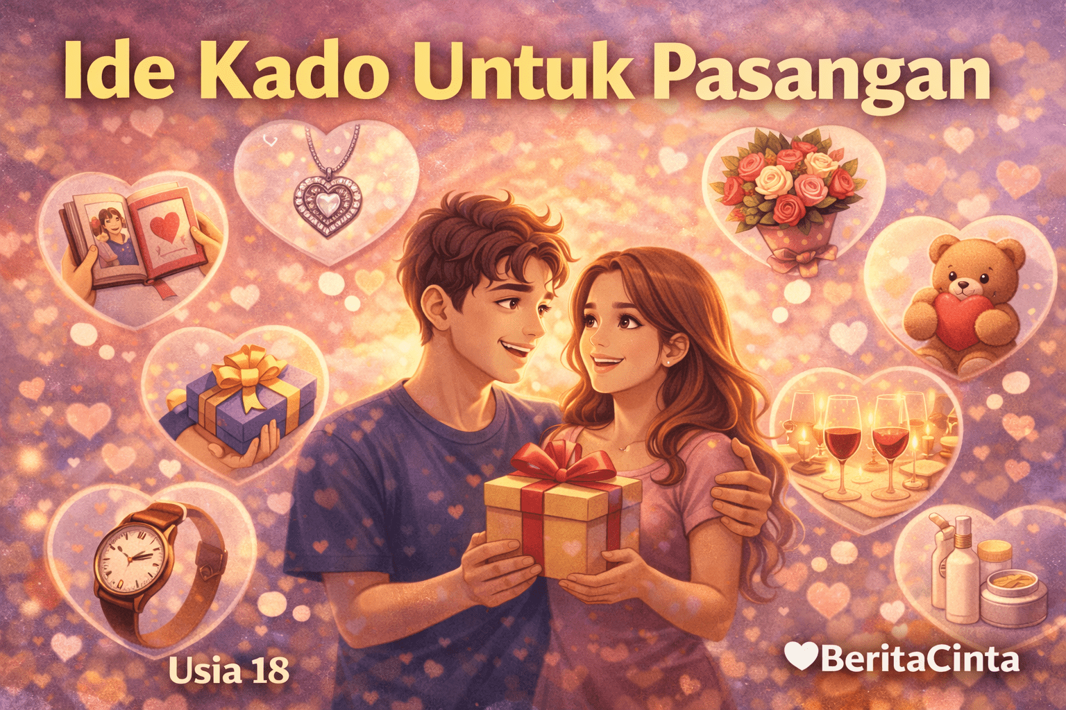 Hadiah untuk Pasangan yang Bikin Hubungan Makin Lengket