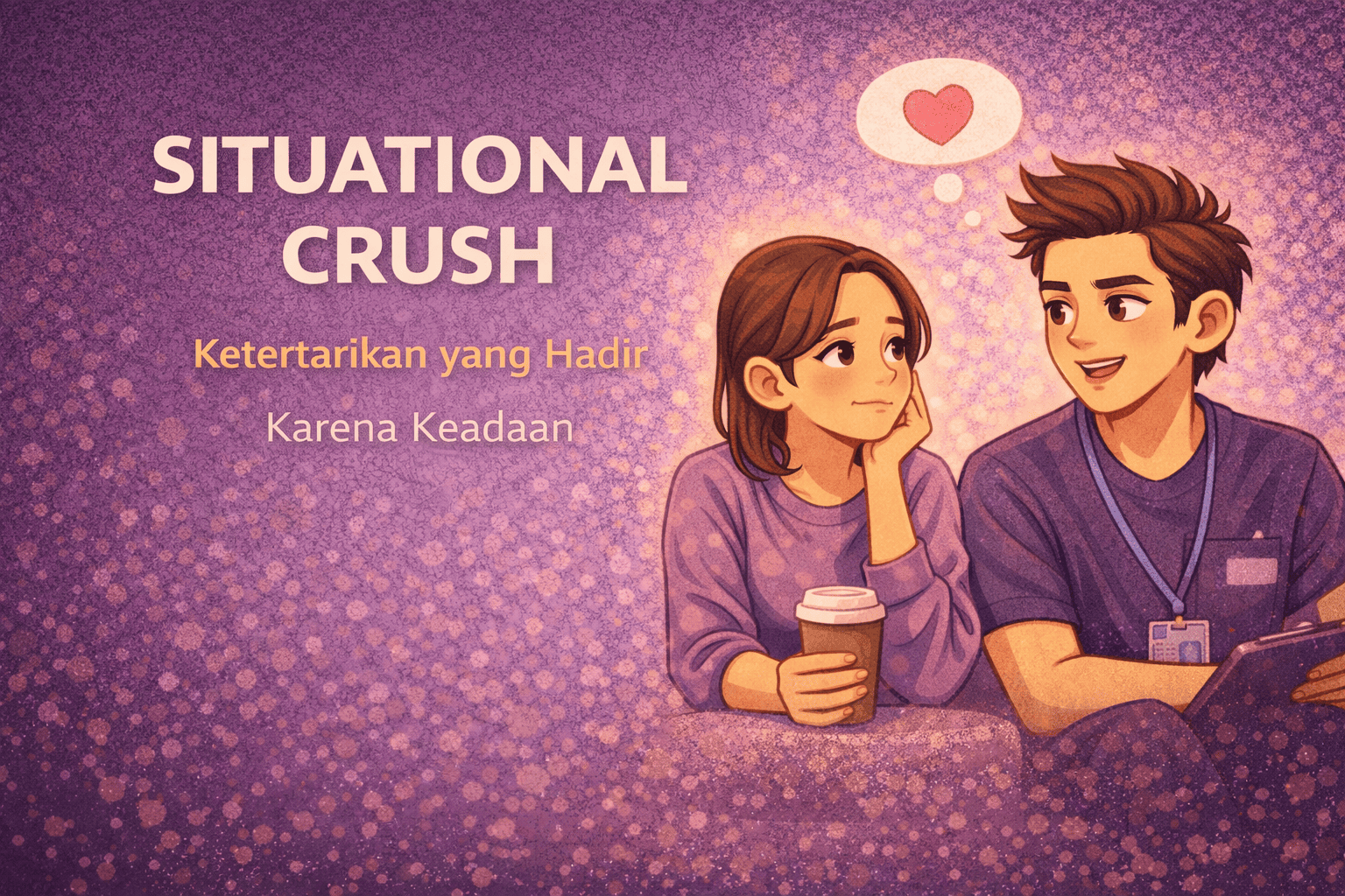 Situational Crush Ketertarikan yang Hadir Karena Keadaan