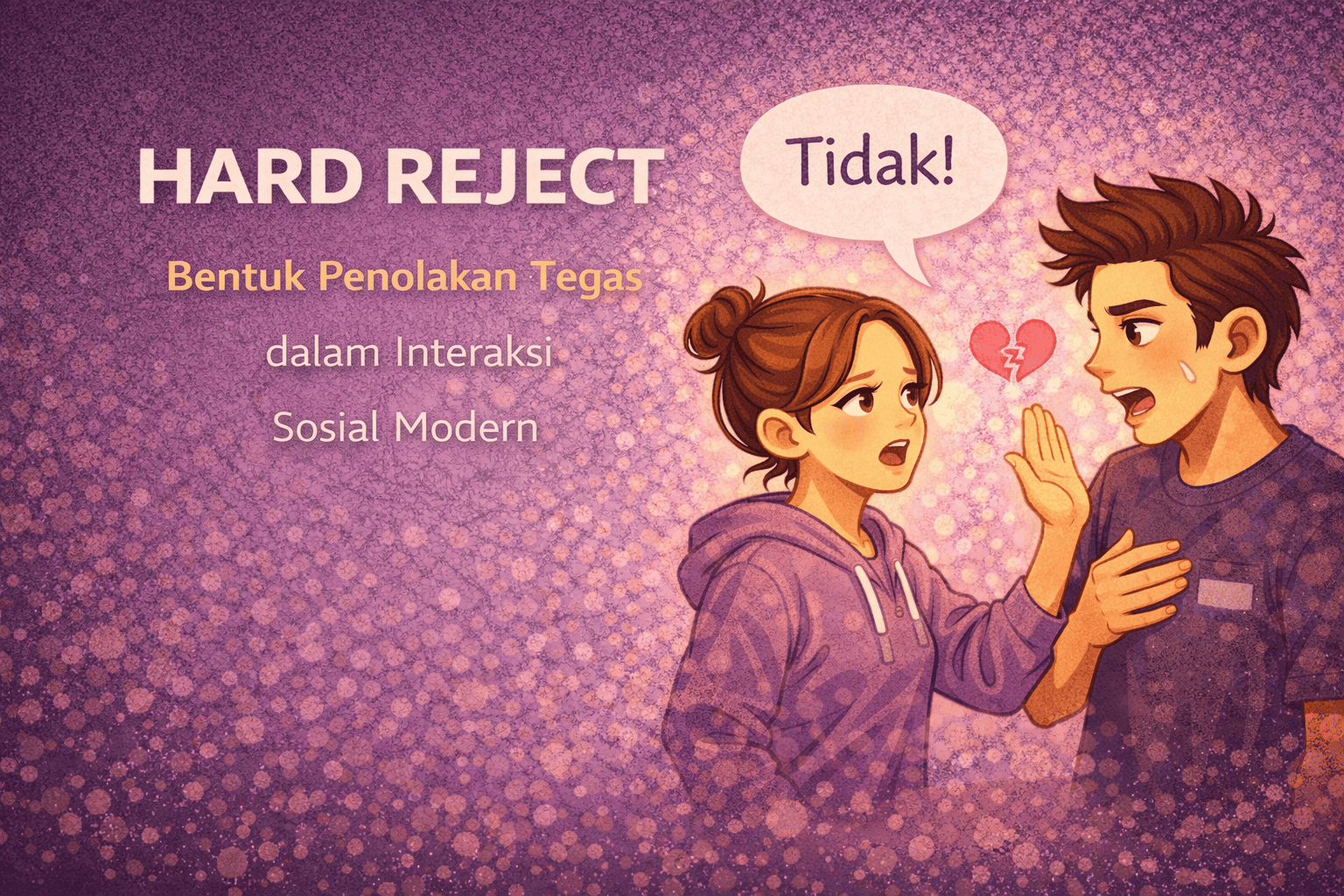 Hard Reject Bentuk Penolakan Tegas dalam Interaksi Sosial Modern
