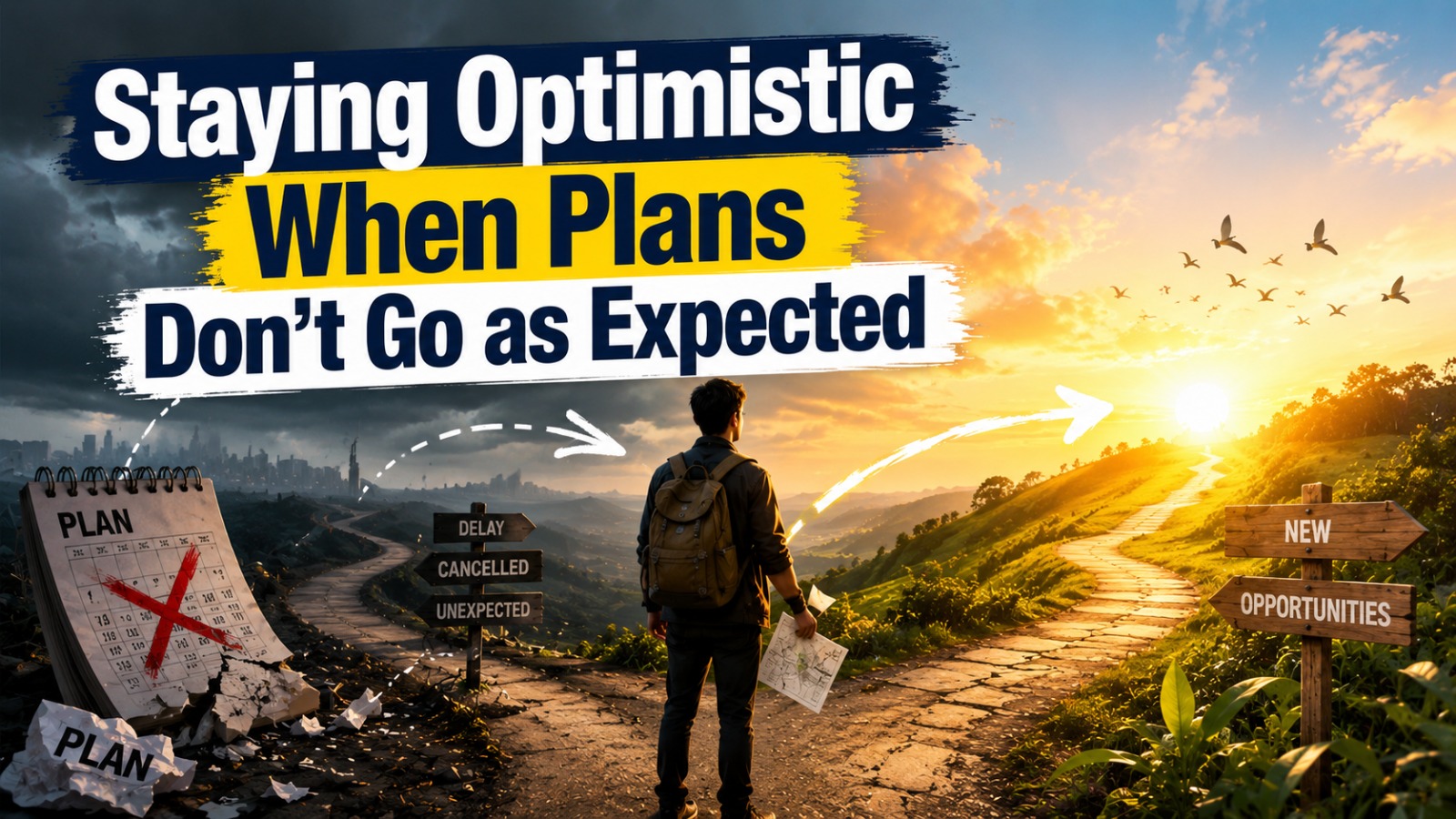 Staying Optimistic When Plans Don’t Go as Expected
