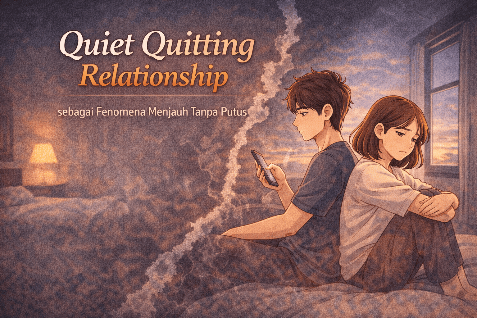 Quiet Quitting Relationship sebagai Fenomena Menjauh Tanpa Putus