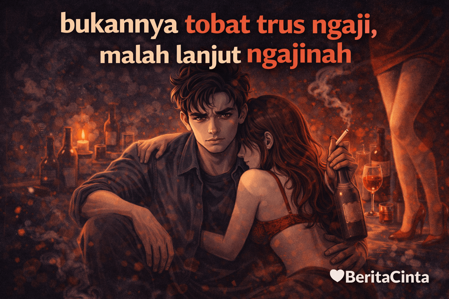 Ketahuan Selingkuh Bukannya Tobat Terus Ngaji, Malah Ngajinah