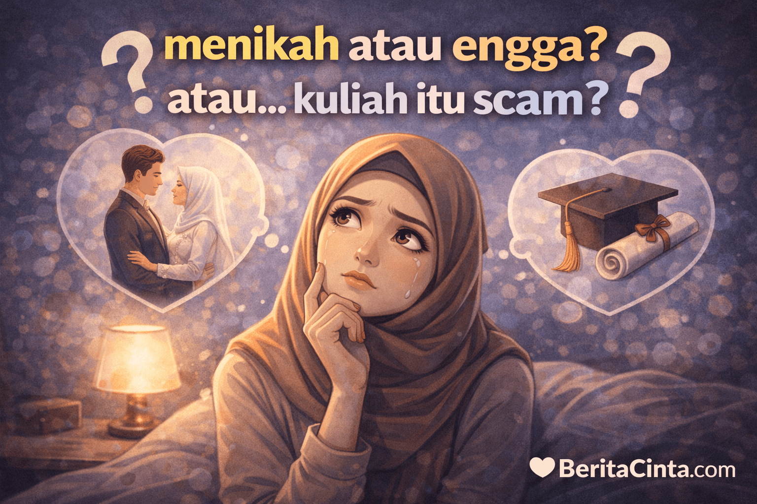 Menikah di Umur 19 Tahun dan Menganggap Kuliah Itu Scam