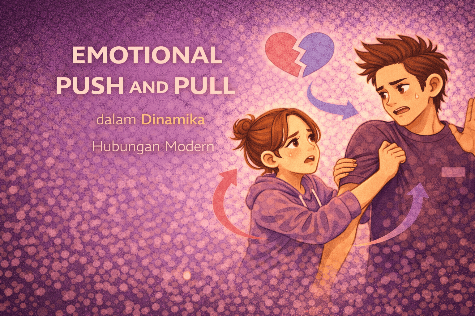 Emotional Push and Pull dalam Dinamika Hubungan Modern
