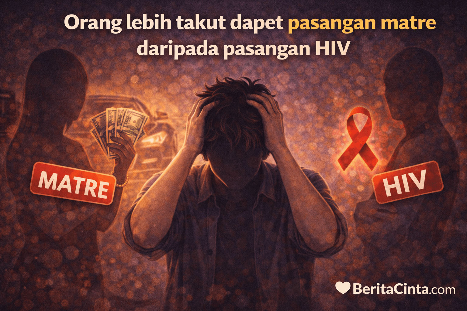 Orang Lebih Takut Dapat Pasangan Matre atau Mokondo, Daripada Pasangan HIV
