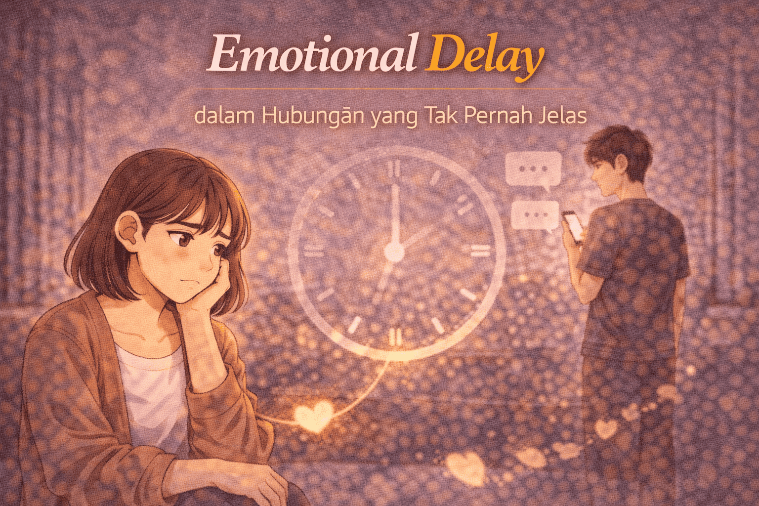 Emotional Delay dalam Hubungan yang Tak Pernah Jelas