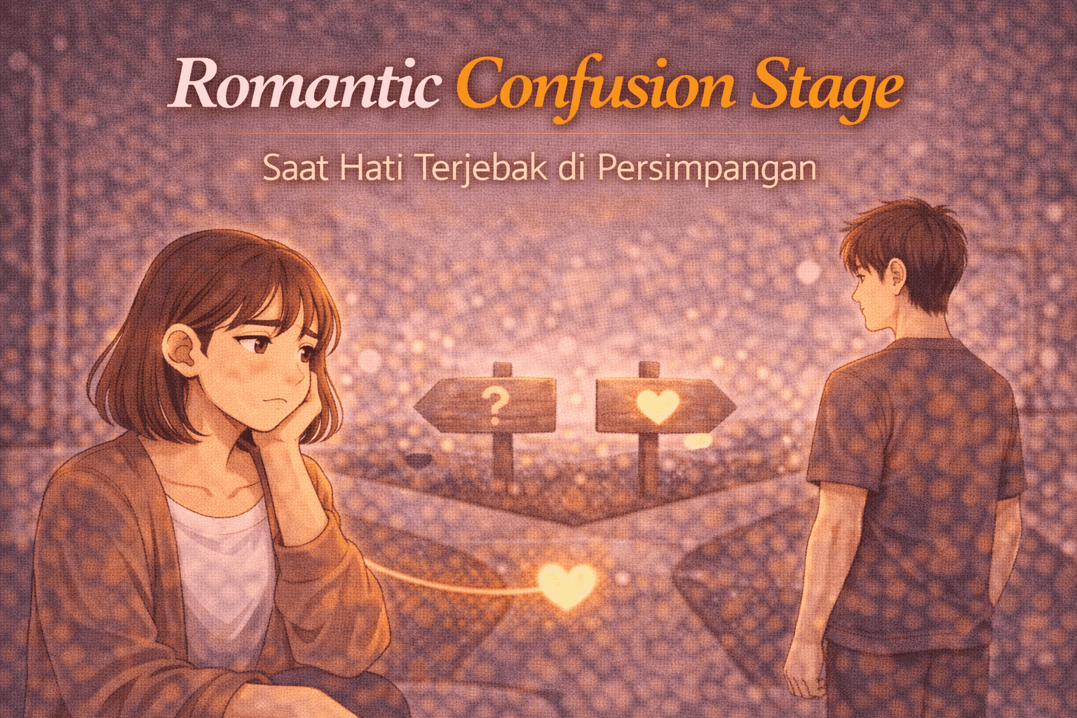 Romantic Confusion Stage Saat Hati Terjebak di Persimpangan
