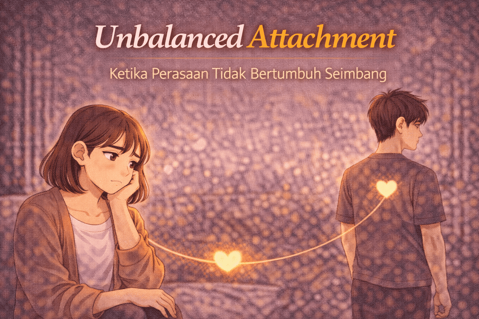 Unbalanced Attachment Ketika Perasaan Tidak Bertumbuh Seimbang