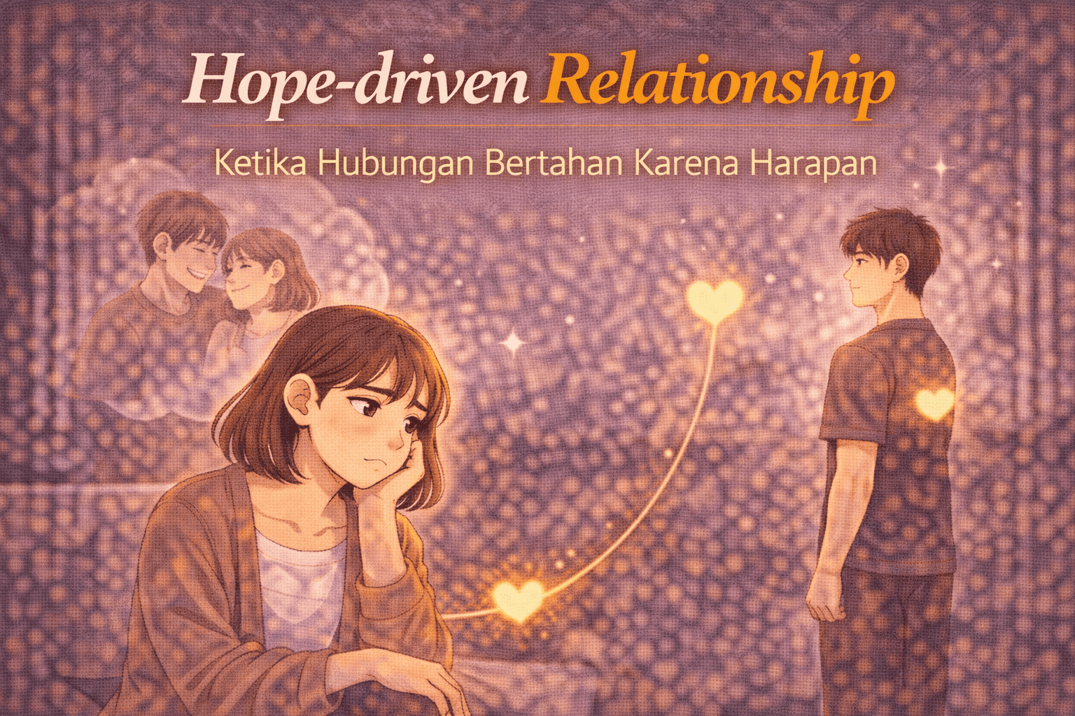 Hope-driven Relationship Ketika Hubungan Bertahan Karena Harapan