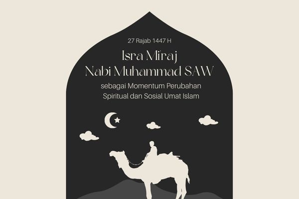 Isra Mi'raj sebagai Momentum Perubahan Spiritual dan Sosial Umat Islam