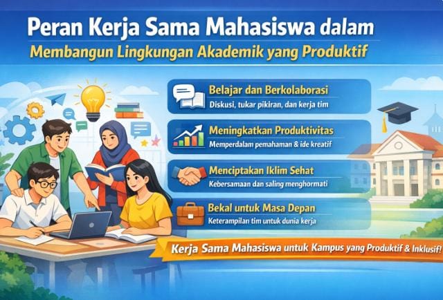 Peran Kerja Sama Mahasiswa dalam Membangun Lingkungan Akademik yang Produktif