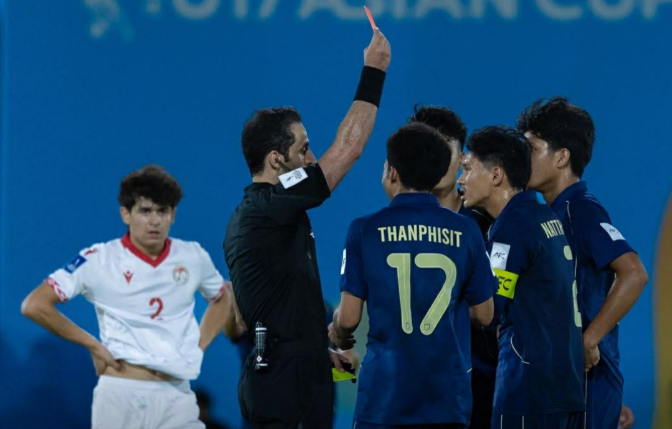 Thailand U17 Takluk 0-2 dari Tajikistan U17 di Laga Perdana Piala Asia U17 2026